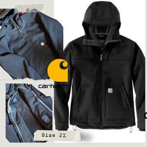 Carhartt Super Dux Relaxed Fit Sherpa-Lined Active Jacket for Men, Size 2XL